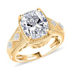 Yellow Gold Over Sterling Silver