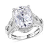 Rhodium Over Sterling Silver