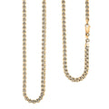 3.2mm Byzantine Chain Necklace in 10K Yellow Gold 11 Grams 24 Inches - Sticky add to cart bar