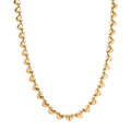 EverTrue Bronzella Collection Golden Endless Love Heartbeat Necklace in 18K YG Plated Bronze 18-20 Inches - Sticky add to cart bar