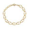 EverTrue Timeless Line Bracelet in 18K YG Plated Bronze - Sticky add to cart bar