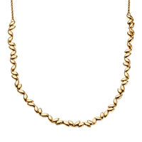 EverTrue Bronzella Collection Golden Petal d’Oro Necklace in 18K YG Plated Bronze 18-20 Inches