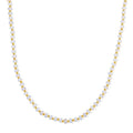 Opalite 60.00 ctw Rondelle Beaded Necklace in Goldtone 18-20 Inches - Sticky add to cart bar