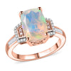 Ethiopian Welo Opal & Pink Diamond