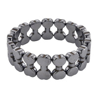 Terahertz 200.00 ctw Carved Beaded Stretch Bracelet (7-7.5In)