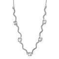 EverTrue Simulated Diamond Necklace (18 Inches) in Stainless Steel 10.25 ctw - Sticky add to cart bar