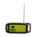 Secure NOAA Weather Band AM/FM - Flashlight, Solar Crank, Phone Charger and USB - Sticky add to cart bar