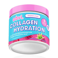 Obvi Raspberry Rose Collagen Hydration Dietary Powder Supplement (5.4oz)