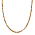Classic Cuban Link Chain Necklace in ION Plated YG Stainless Steel 20-22 Inches - Sticky add to cart bar