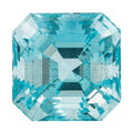 Certified & Appraised AAAA Asscher Cut Santa Maria Aquamarine (Sqr Free Size) 6.00 ctw - Sticky add to cart bar
