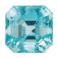 Certified & Appraised AAAA Asscher Cut Santa Maria Aquamarine (Sqr Free Size) 6.00 ctw