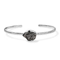 EverTrue Marvelous Meteorites 30.00 ctw Cuff Bangle in Platinum Bond - Sticky add to cart bar