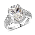 10K Yellow Gold Moissanite (Cush 14x10mm) Ring (Size 6.0) (5.70 g) 7.20 ctw - Sticky add to cart bar