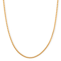 EverTrue Geometric Chain Necklace 20 Inches in 18K YG Plated