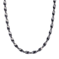 Terahertz 200.00 ctw Beaded Necklace in Stainless Steel 18 Inches