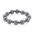 Terahertz 130.00 ctw Cushion and Beaded Stretch Bracelet - Sticky add to cart bar