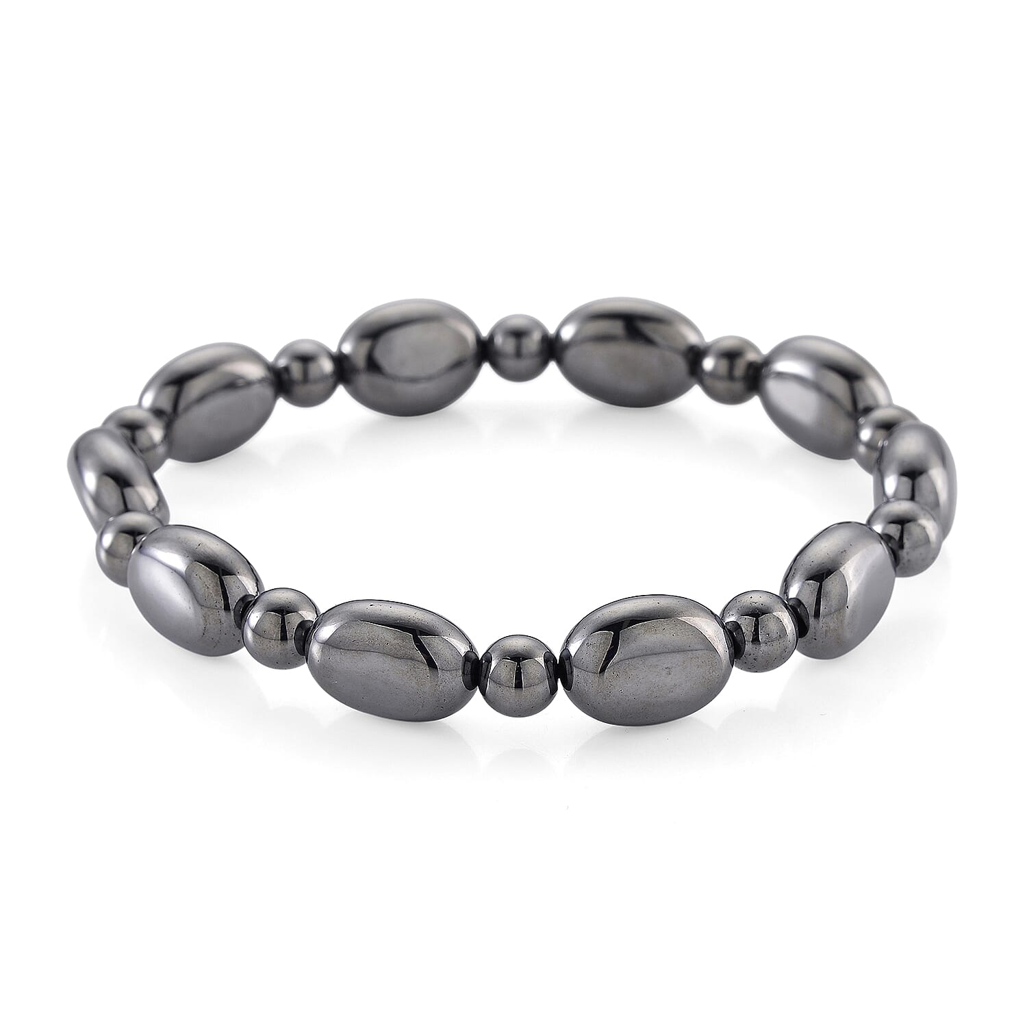 Terahertz 80.00 ctw Fancy and Beaded Stretch Bracelet