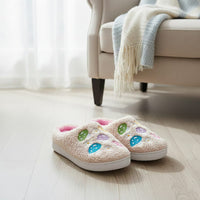 Love 83 Multicolor Butterfly House Slipper L