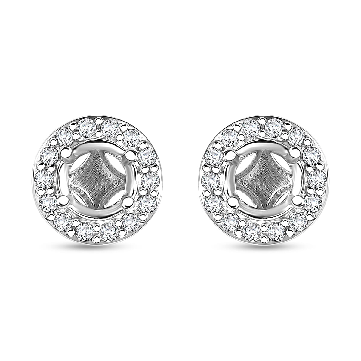 Luxuriant Lab Grown Diamond G-H SI 0.28 ctw Earrings in 950 Platinum
