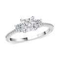 Luxuriant Lab Grown Diamond G VS 1.00 ctw Ring in 14K White Gold (Size 6.0) - Sticky add to cart bar