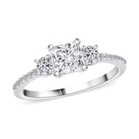 Luxuriant Lab Grown Diamond G VS 1.00 ctw Ring in 14K White Gold (Size 6.0)