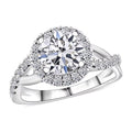 IGI Certified Luxuriant Lab Grown Diamond G VS 2.50 ctw Ring in 14K White Gold (Size 6.0) - Sticky add to cart bar
