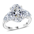 Luxuriant Lab Grown Diamond G VS 6.50 ctw Ring in 18K White Gold - Sticky add to cart bar