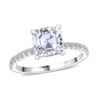 IGI Certified Luxuriant Lab Grown Diamond SI1-SI2 2.25 ctw Ring in 14K White Gold (Size 10.0)