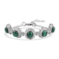 EverTrue Malagasy Labradorite Bracelet in Stainless Steel (6.50 In) 11.10 ctw - Sticky add to cart bar