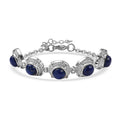 EverTrue Malagasy Labradorite Bracelet in Stainless Steel (6.50 In) 11.10 ctw - Sticky add to cart bar