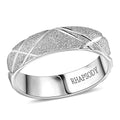 Doorbuster Rhapsody 950 Platinum Band Ring (Size 8.0) (5.25 g) - Sticky add to cart bar