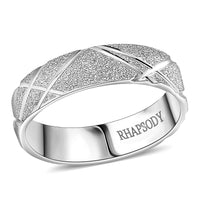 Doorbuster Rhapsody 950 Platinum Band Ring (Size 8.0) (5.25 g)