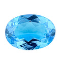 AAAA Swiss Blue Topaz (Oval 18x13 mm) 14.00 ctw - Sticky add to cart bar