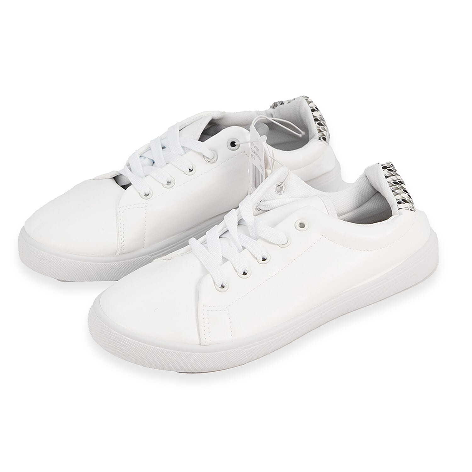 SOLE MATES White Pink Metallic Shoes (Size 10.0)
