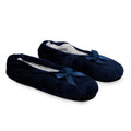 Mossimo Charcoal Bow Slippers With Grippers - S/M - Sticky add to cart bar
