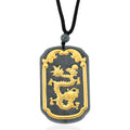 24K Yellow Gold Natural Olmec Jadeite Dragon Carved Pendant with Beaded Necklace (28 Inches) 125.00 ctw - Sticky add to cart bar