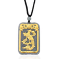 24K Yellow Gold Natural Olmec Jadeite Dragon Carved Pendant with Beaded Necklace (28 Inches) 125.00 ctw - Sticky add to cart bar