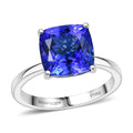 Doorbuster Rhapsody 950 Platinum AAAA Tanzanite Ring (Size 7.0) (4.45 g) 4.60 ctw - Sticky add to cart bar