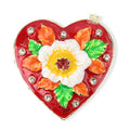 Livmore Red Hearted Design Trinket Box - Sticky add to cart bar