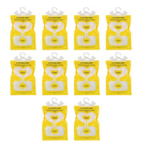 Livmore Set of 10pcs Hanging Dehumidifier Bag - Lemon Fragrance