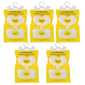 Livmore Set of 5pcs Hanging Dehumidifier Bag - Lemon Fragrance - Sticky add to cart bar