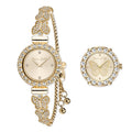 Closeout Jessica Carlyle Bracelet Watch & Ring Watch Set in Goldtone - Sticky add to cart bar