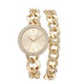 Closeout Jessica Carlyle Wrap Around Bracelet Watch in Goldtone - Sticky add to cart bar