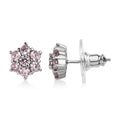 EverTrue Simulated Pink Diamond Earrings in Stainless Steel - Sticky add to cart bar