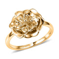 D'Joy in 18K Vermeil YG Over Sterling Silver Floral Ring (Size 10.0) (3.90 g) - Sticky add to cart bar