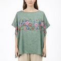 La Marey Black Floral Embroidery Kaftan A2 - Sticky add to cart bar