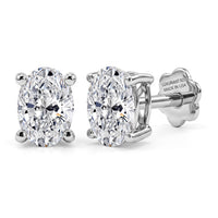 Luxuriant Lab Grown Diamond  Earring in 18K YG VermeilSterling Silver 0.50 ctw
