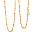 La Bella Italian Cristallino Chain Necklace in 14K Yellow Gold Over Sterling Silver 17.25 Grams 20 Inches - Sticky add to cart bar