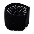Terahertz Beads with Black Polyester Wrap 250.00 ctw (12.5 In) - Sticky add to cart bar