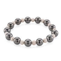 Terahertz 86.00 ctw Beaded and Freshwater Pearl Stretch Bracelet